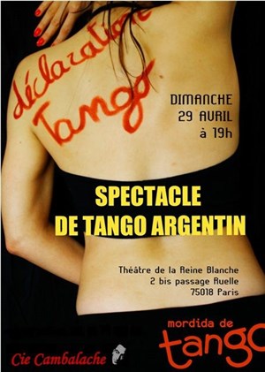 Affiche de Déclaration Tango