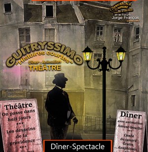Affiche de Dîner spectacle : Guytrissimo | Soirée Sacha Guitry