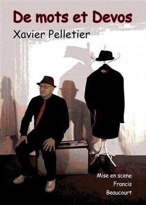 Affiche de Xavier Pelletier dans De mots et Devos