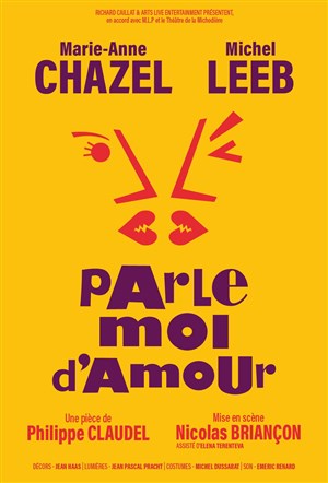 Affiche de Parle-moi d'amour | avec Marie-Anne Chazel et Michel Leeb