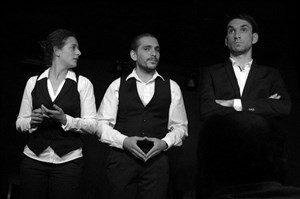 Affiche de All'arrabbiata, cabaret satirique