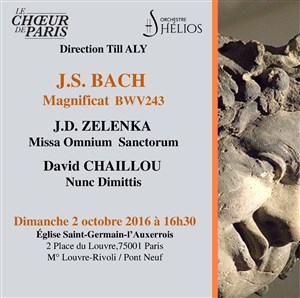Affiche de Bach & Zelenka & Chaillou
