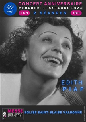Affiche de Edith Piaf and guests : Grandes voix françaises 60e anniversaire