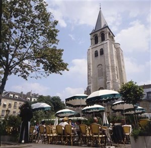 Affiche de Visite guidée : Saint-Germain-des-près : l'esprit rive gauche par Romain Garcia