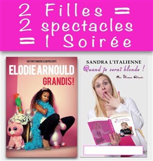 Affiche de Sandra l'italienne et Elodie Arnould