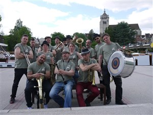 Affiche de Fanfare Gabriella Balkan Brass Band | Festival Les voix au château