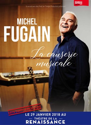 Affiche de Michel Fugain dans La causerie musicale