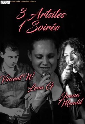 Affiche de 3 Artistes pour 1 soirée