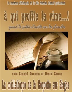 Affiche de A qui profite la rime !
