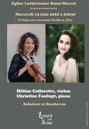 Affiche de Christine Fonlupt et Hélène Collerette | Festival Lezard en Seine