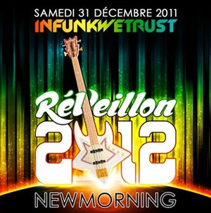 Affiche de Réveillon du Nouvel An 2012