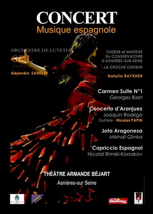 Affiche de Concert de musique espagnole