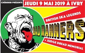 Affiche de Bad Manners + The Judge Dread Memorial