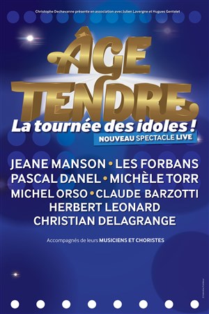 Affiche de Âge tendre - La tournée des idoles !