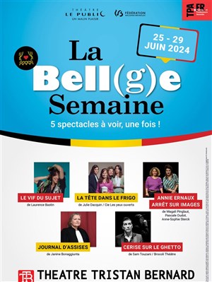 Affiche de La Bell(g)e Semaine