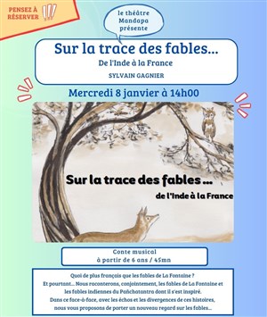 Affiche de Sur la trace des fables de La Fontaine...