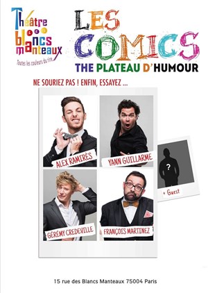 Affiche de Les Comics : The plateau d'humour