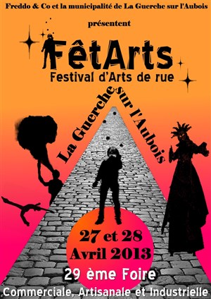Affiche de Fêt'Arts - Festival Arts de Rue - Jour 1