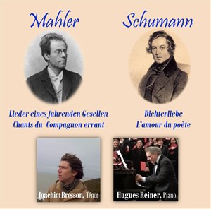 Affiche de Récital avec Joachim Bresson Ténor et Hugues Reiner pianiste