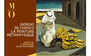 Affiche de Visite guidée : Exposition Giorgio de Chirico, la peinture métaphysique | par Michel Lhéritier