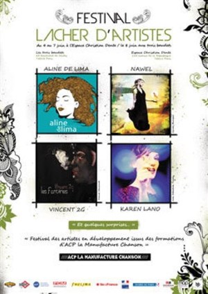 Affiche de Festival lâcher d'artistes