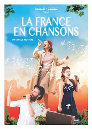 Affiche de La France en chansons | Les Sables d'Olonne