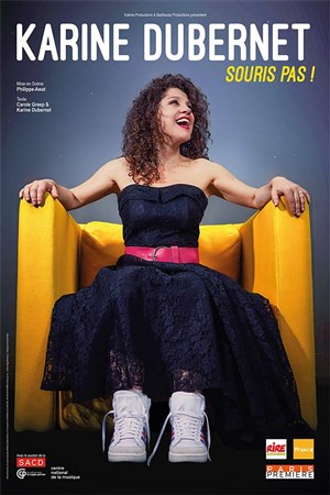 Affiche de Karine Dubernet dans Souris pas !