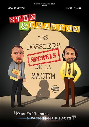 Affiche de Sten & Chardon dans Les dossiers secrets de la Sacem
