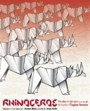 Affiche de Rhinocéros: une adaptation bilingue (anglais/français)