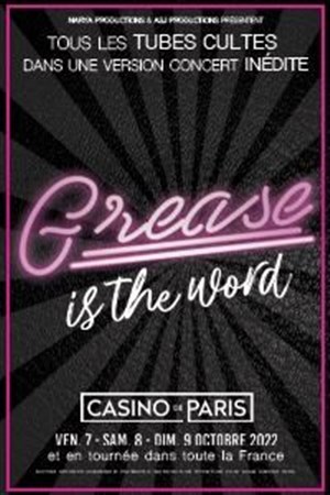 Affiche de Grease is the word