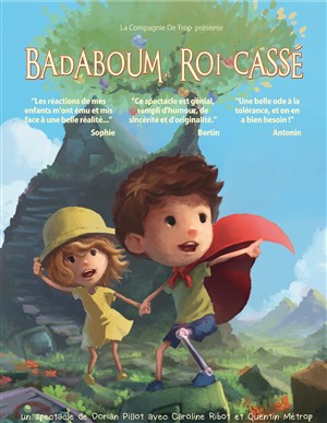 Affiche de Badaboum, Roi cassé