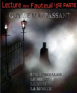 Affiche de Lectures dans un fauteuil : Maupassant