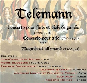 Affiche de Concert Telemann