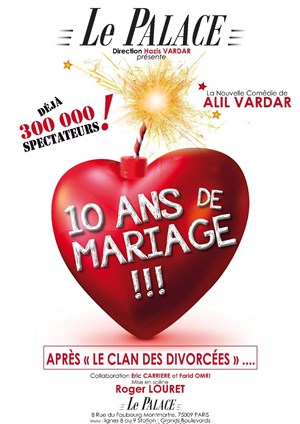 Affiche de 10 ans de mariage