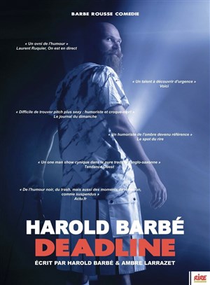 Affiche de Harold Barbé dans Dead line
