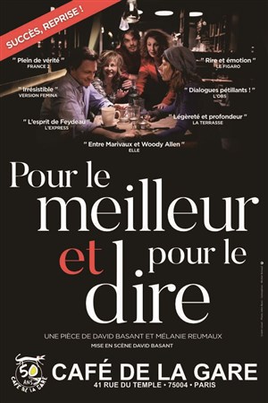 Affiche de Pour le meilleur et pour le dire