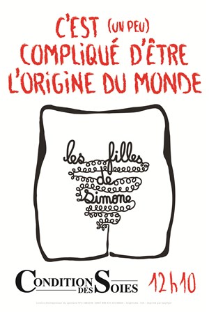 Affiche de C'est (un peu) compliqué d'être l'origine du monde