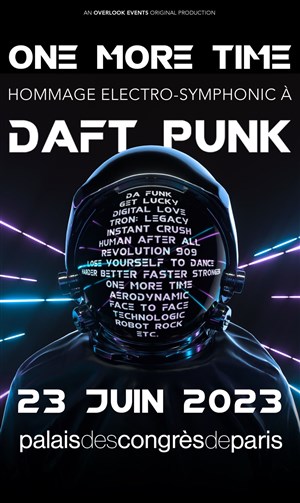 Affiche de Daft Punk Tribute : One more time
