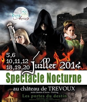 Affiche de Les portes du destin | Spectacle nocturne
