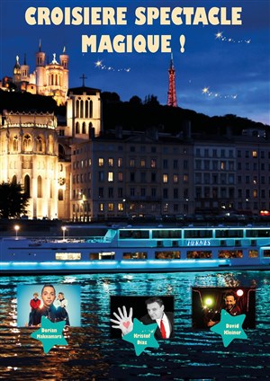 Affiche de Croisière spectacle humoristique sur la Saône