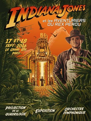 Affiche de Indiana jones et les aventuriers du Rex perdus | version originale sous-titrée
