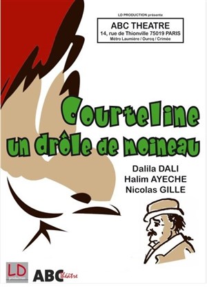 Affiche de Courteline un drole de moineau