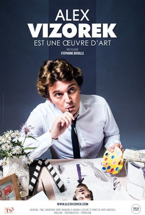 Affiche de Alex Vizorek dans Alex Vizorek est une oeuvre d'art