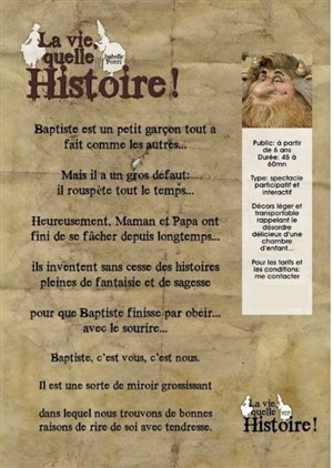 Affiche de La vie, quelle histoire !