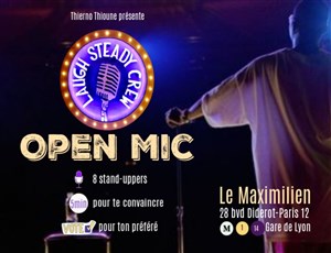 Affiche de Laugh Steady Crew - Open Mic