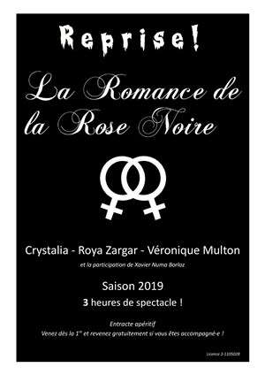Affiche de La Romance de la Rose Noire
