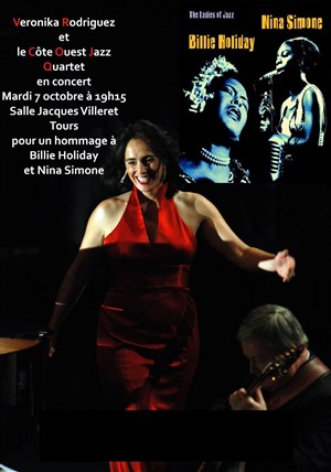 Affiche de Concert hommage à Billie Holiday et Nina Simone