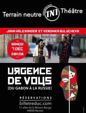 Affiche de Urgence de vous, du Gabon à la Russie