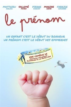 Affiche de Le prénom