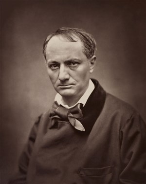Affiche de Visioconférence : Bicentenaire de Charles Baudelaire | par Pierre-Yves Jaslet